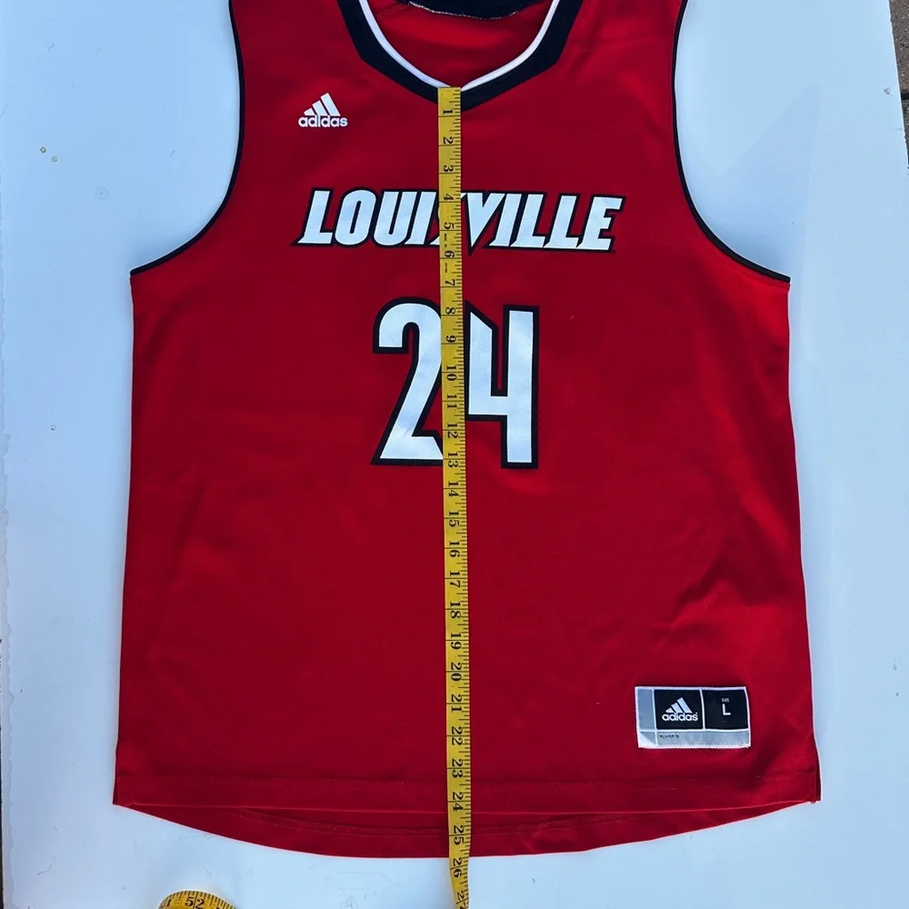 Adidas Louisville Cardinal Basketball Jersey #24 men's size large - Picture 9 of 10